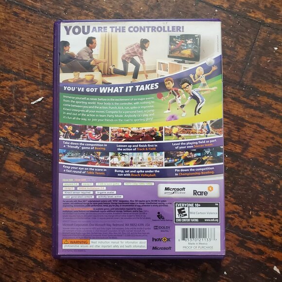 Kinect Sports xbox 360 - Picture 2 of 5